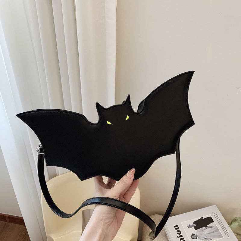 Halloween Bat Crossbody Bag Trendy PU Fashionable
