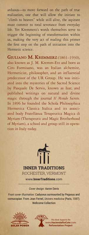Hermetic Science of Transformation by Giuliano Kremmerz