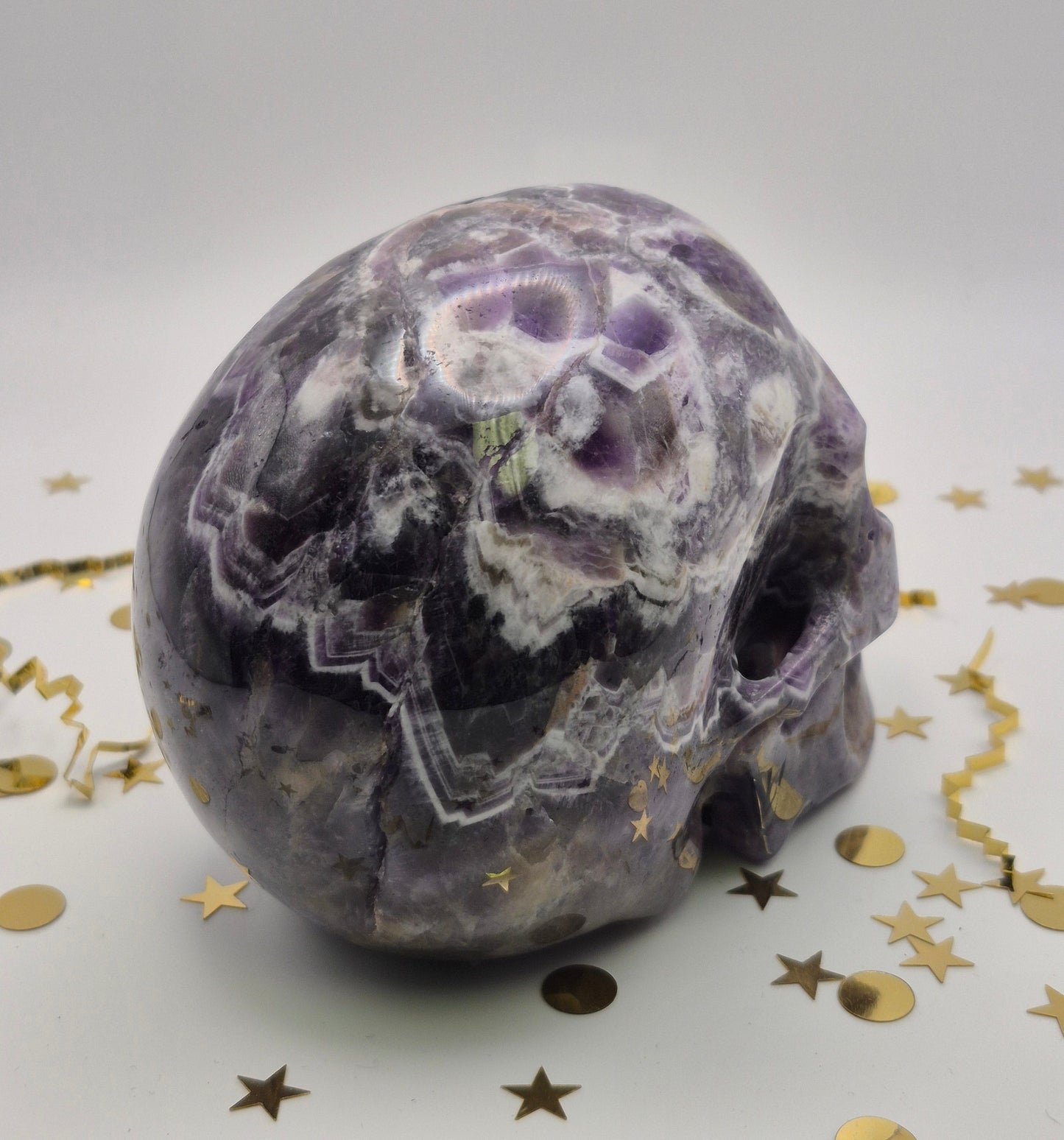 Amethyst Skull