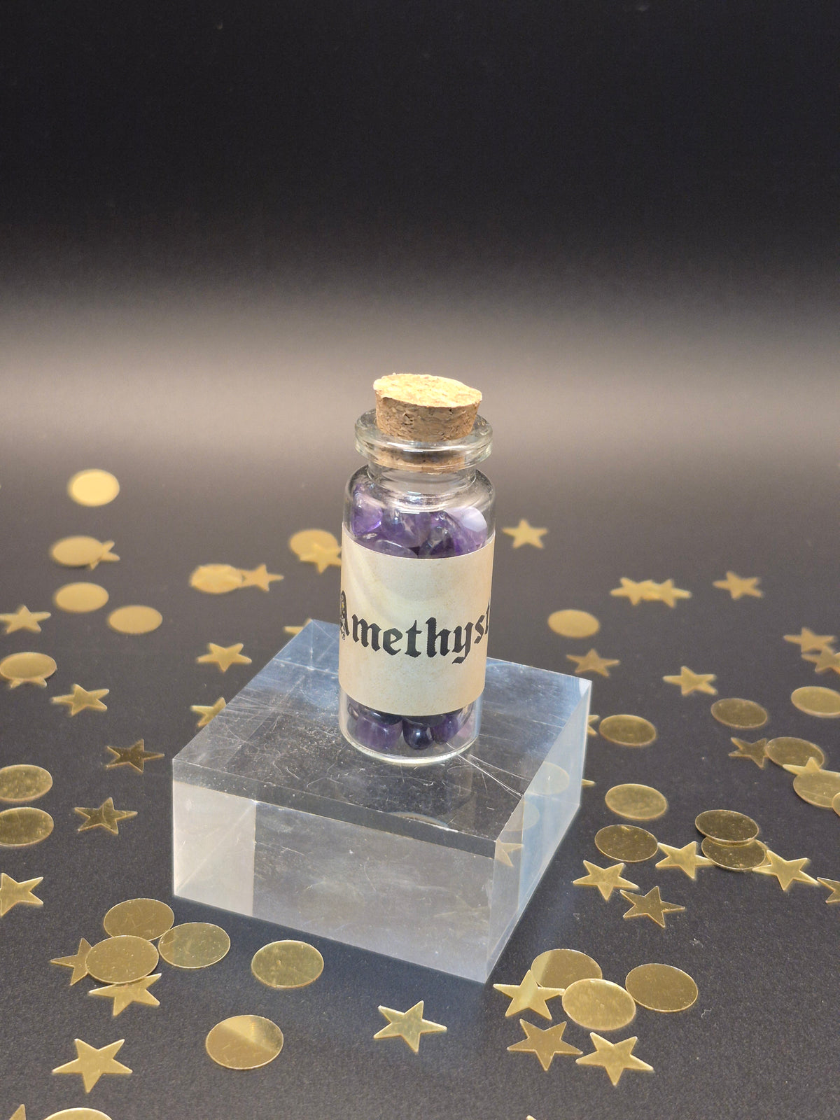 Amethyst Chip Bottle