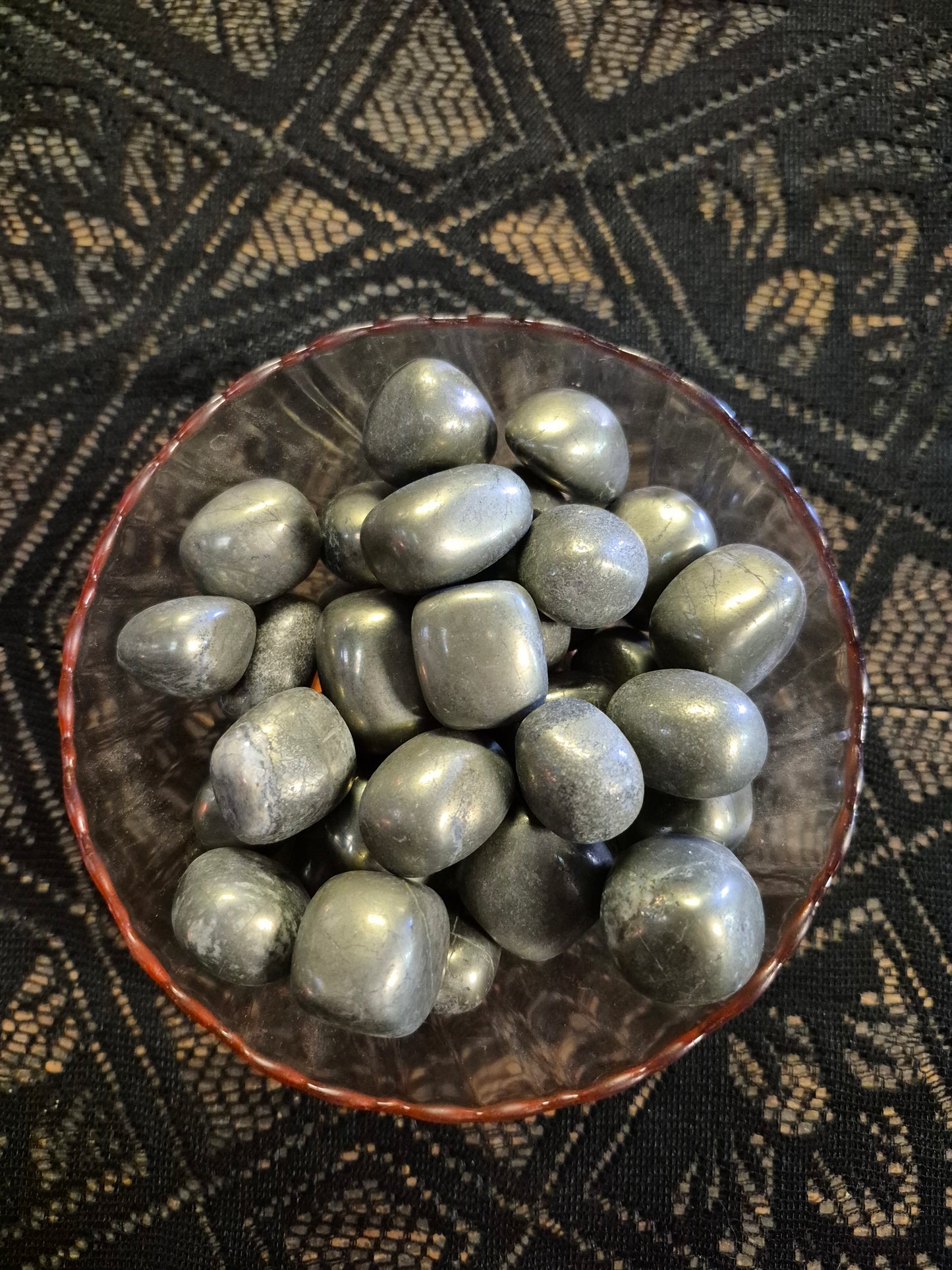 Pyrite Tumbles
