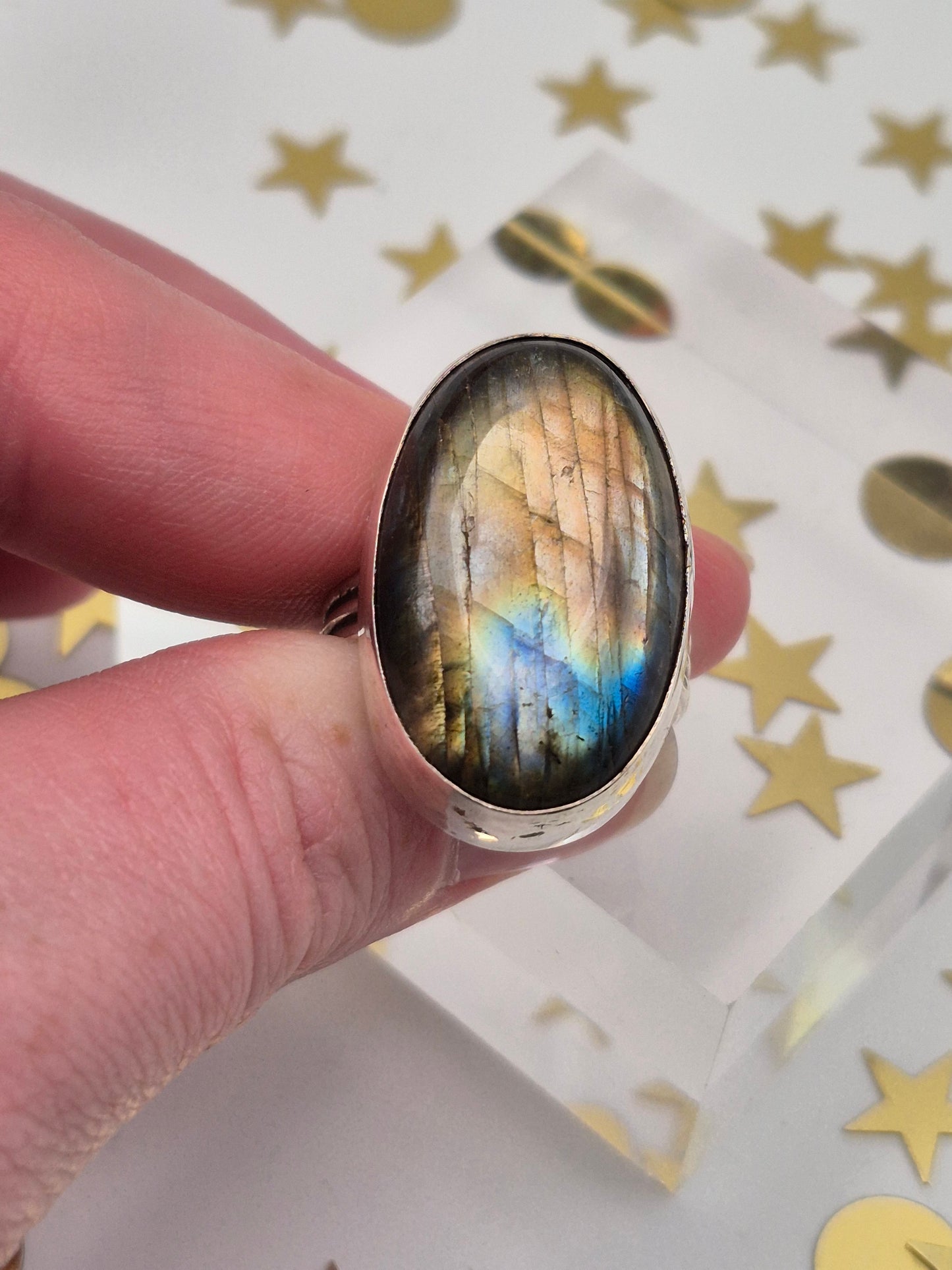 Labradorite Ring