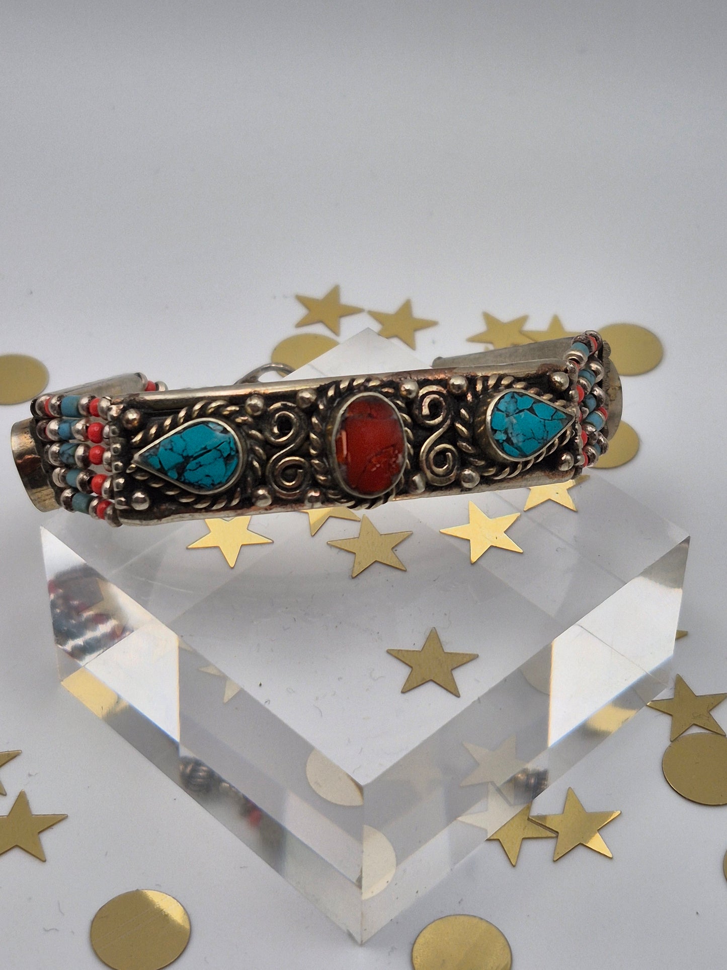 Jasper and Turquoise Bracelet