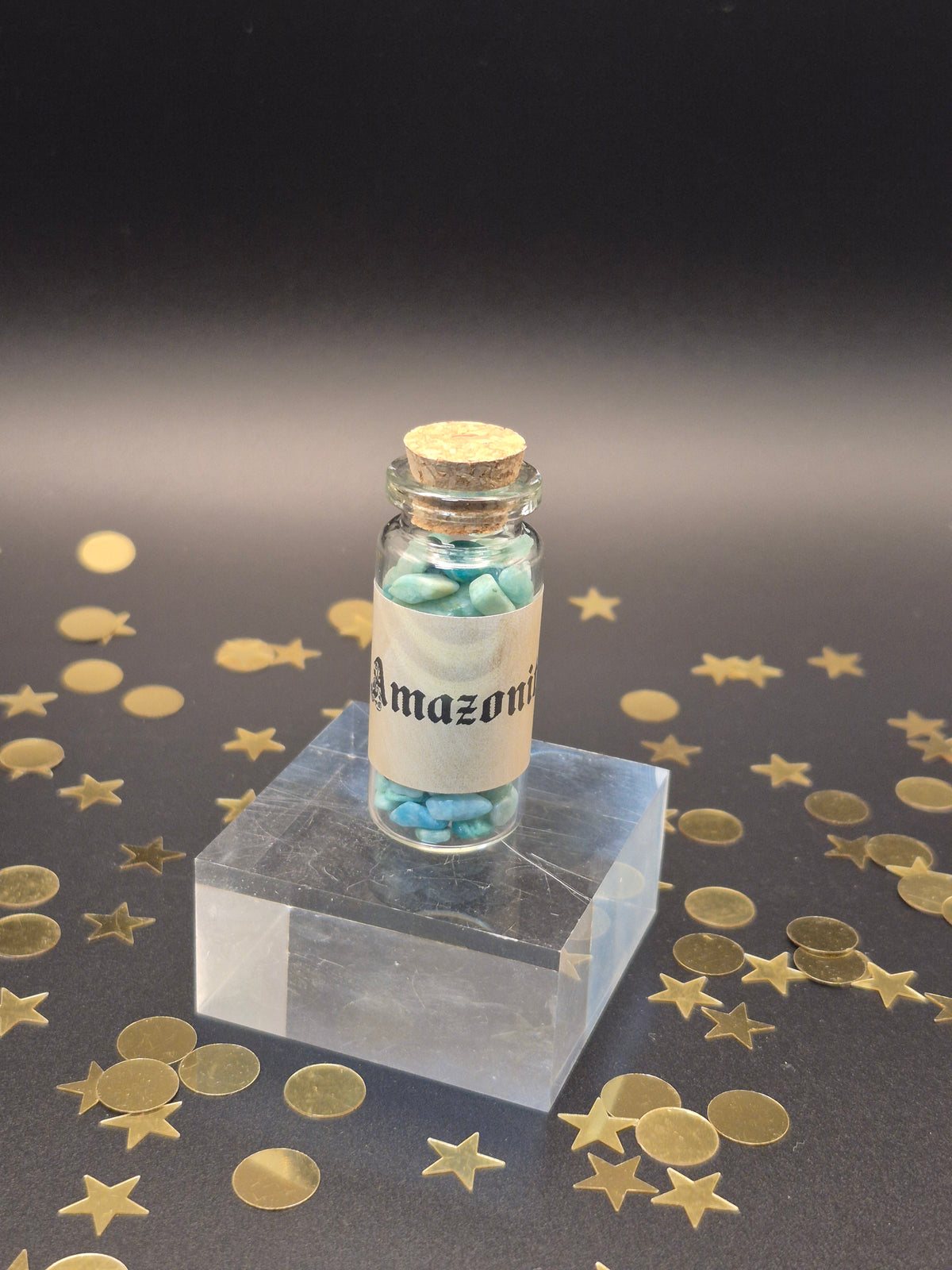 Amazonite Chip Bottle