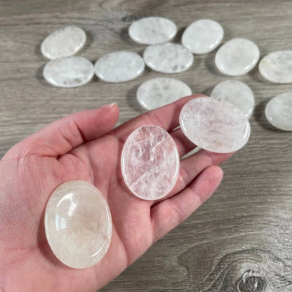 Oval Gemstone Worry Stones – Bulk Polished Pocket Crystals