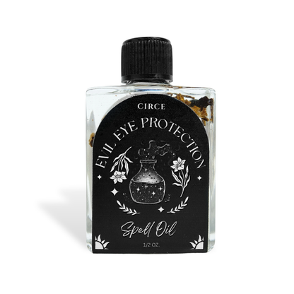 Evil Eye Protection Spell Oil – 1/2 oz Protection & Warding