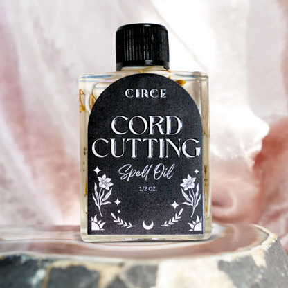 Cord Cutting Spell Oil – 1/2 oz Releasing & Energy Clearing