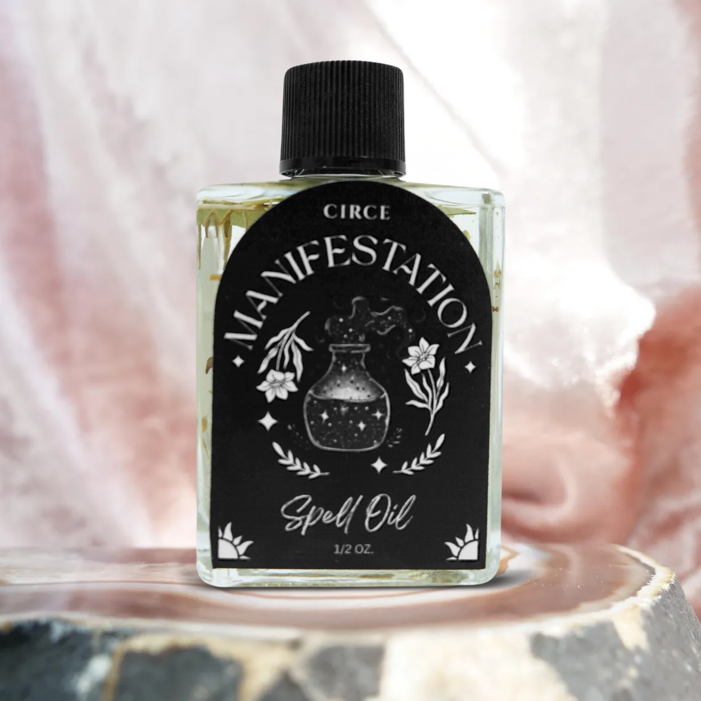 Manifestation Spell Oil – 1/2 oz Intention & Abundance Oil
