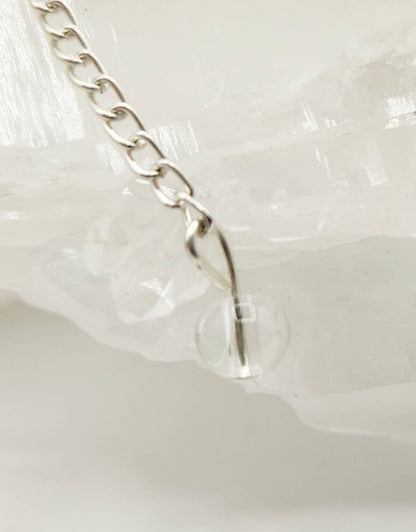 Seven Chakra Pendulum w/Silver Color Chain