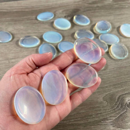 Oval Gemstone Worry Stones – Bulk Polished Pocket Crystals