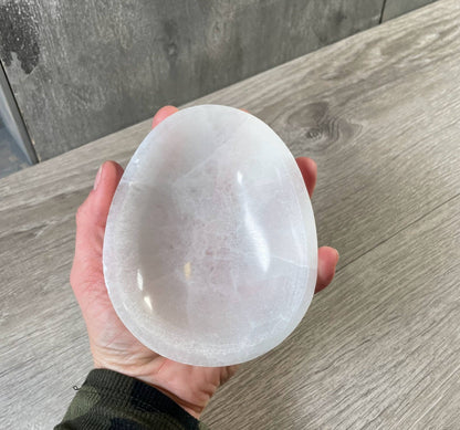 Selenite Bowls – Assorted Shapes & Sizes | Crystal Charging Bowls