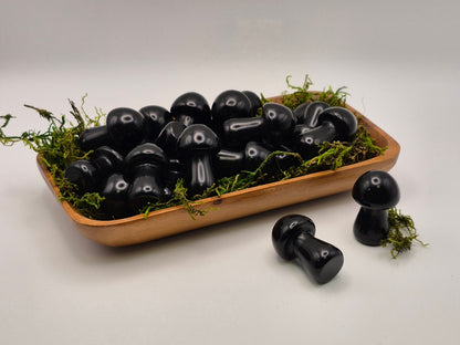 Medium Obsidian Mushroom