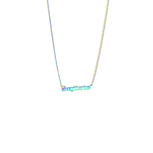 What's Your Sign Zodiac Necklace