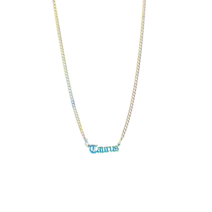 What's Your Sign Zodiac Necklace