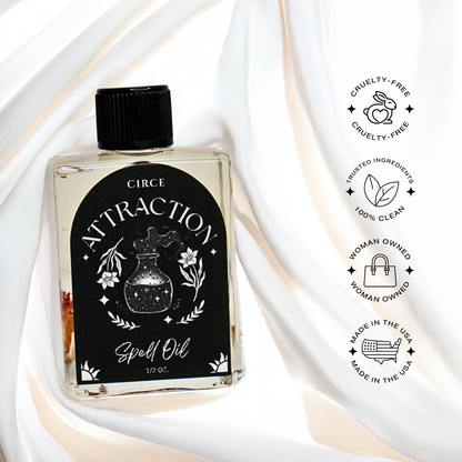 Attraction Ritual Oil – 0.5 oz Love & Manifestation Oil