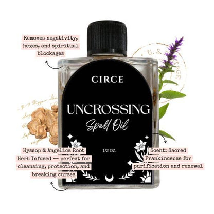 Uncrossing Spell Oil, Jinx Removing, Protection Ritual Oil