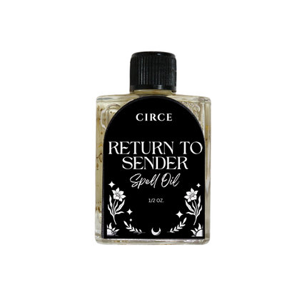 Return To Sender Spell Oil – 1/2 oz Protection & Reversal