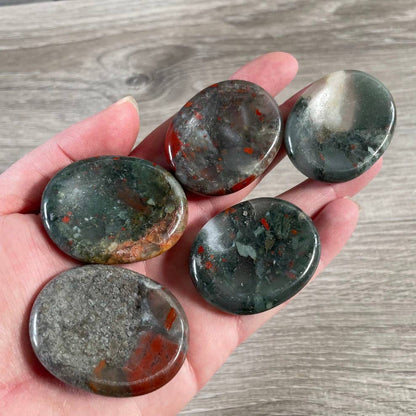 Oval Gemstone Worry Stones – Bulk Polished Pocket Crystals