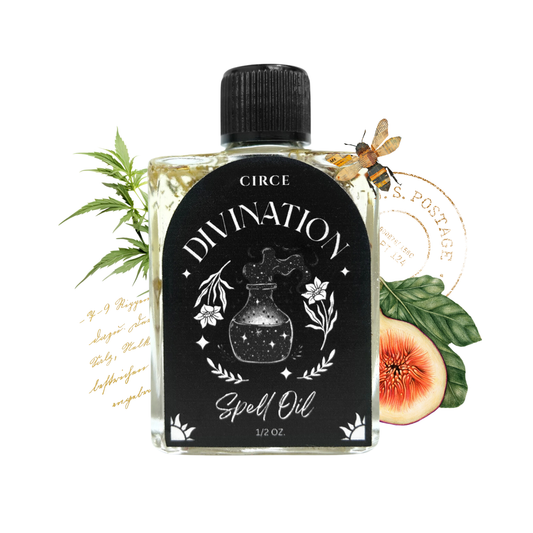 Divination Spell Oil – 1/2 oz Intuition & Psychic Oil