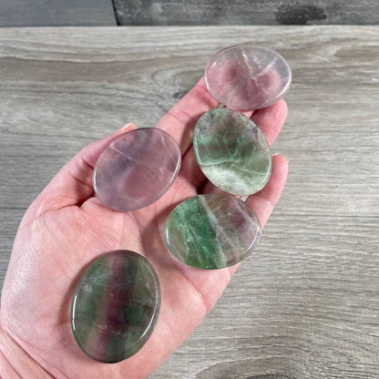 Oval Gemstone Worry Stones – Bulk Polished Pocket Crystals