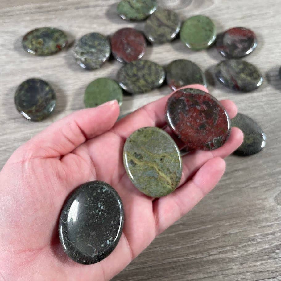 Oval Gemstone Worry Stones – Bulk Polished Pocket Crystals