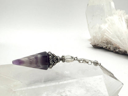Amethyst Double Cap Pendulum
