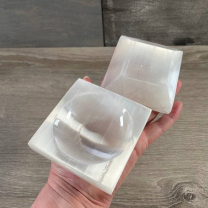 Selenite Bowls – Assorted Shapes & Sizes | Crystal Charging Bowls