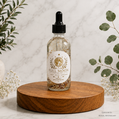 Lunar Magick - Full Moon Ritual Oil (2 oz)