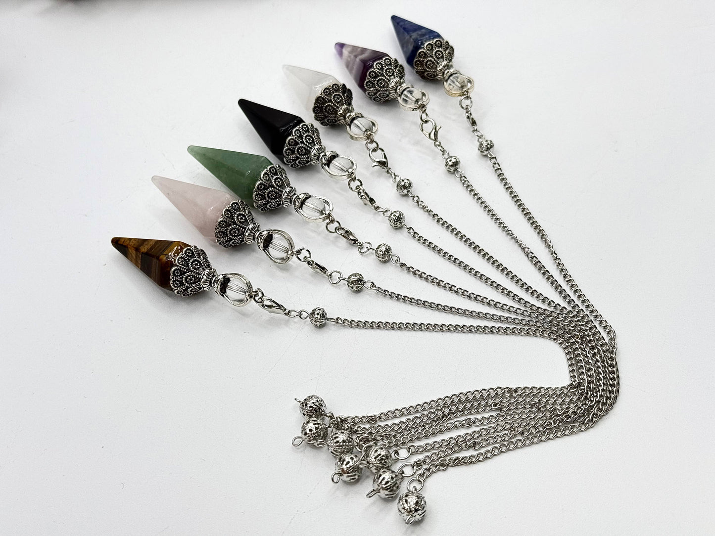 Amethyst Double Cap Pendulum