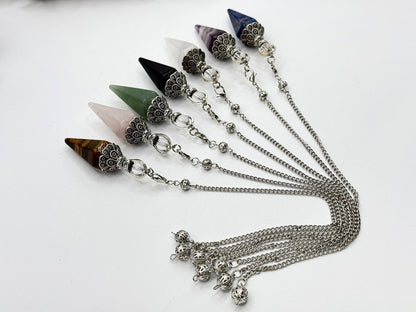 Amethyst Double Cap Pendulum