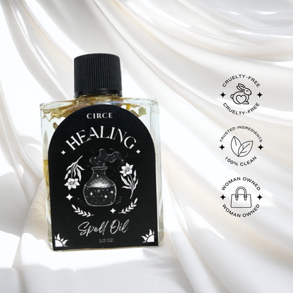 Healing Spell Oil – 1/2 oz Energy Balancing Ritual Oil