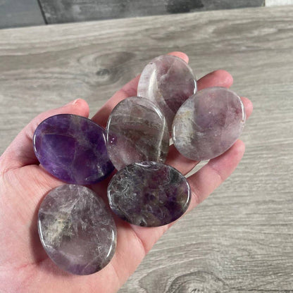 Oval Gemstone Worry Stones – Bulk Polished Pocket Crystals