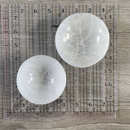 Selenite Bowls – Assorted Shapes & Sizes | Crystal Charging Bowls