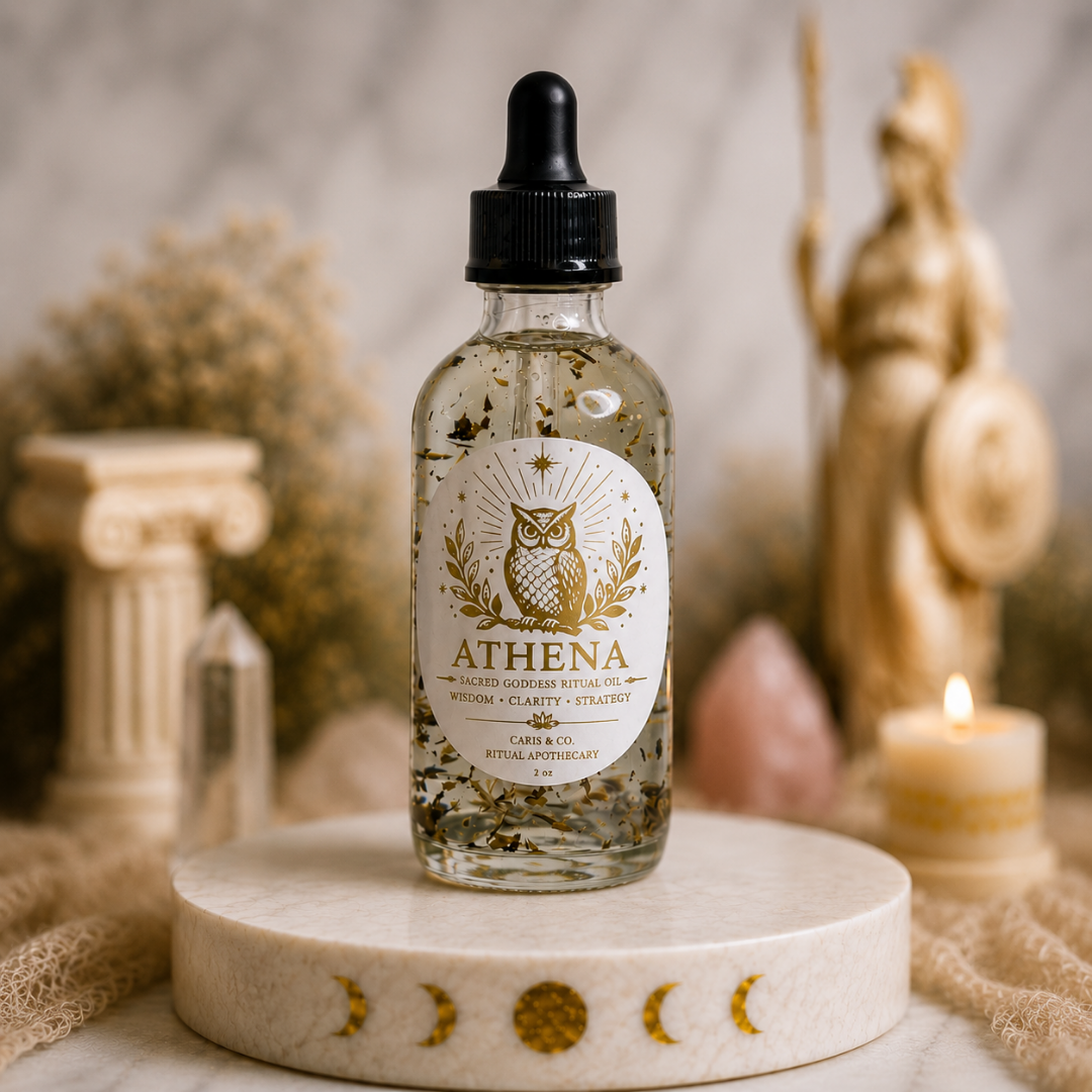 Sacred Goddess - Athena Ritual Oil | Athena's Wisdom (2 oz)