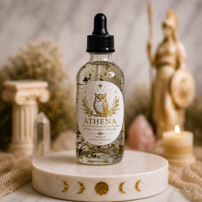 Sacred Goddess - Athena Ritual Oil | Athena's Wisdom (2 oz)