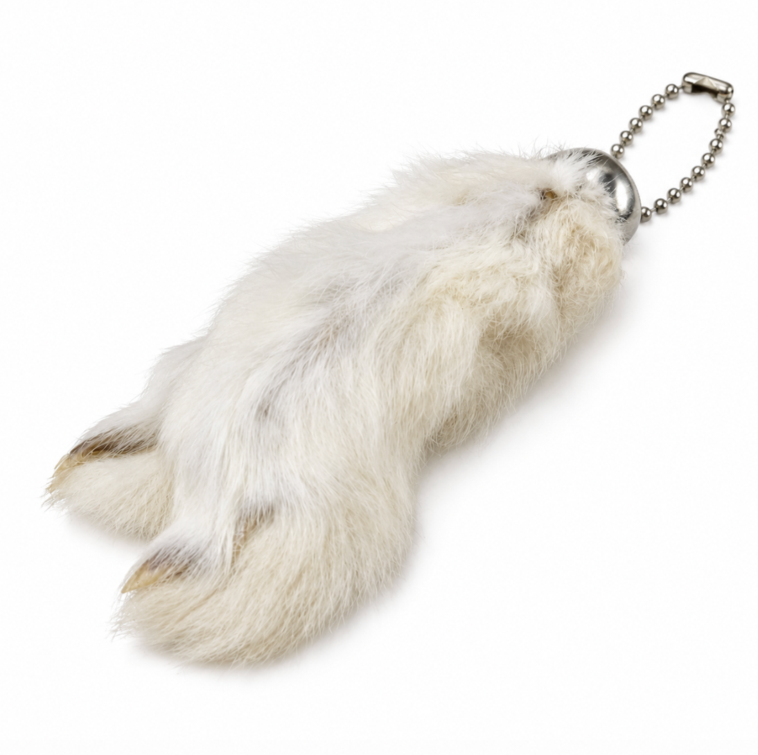 Rabbit Foot Keychain