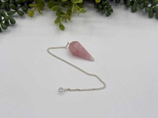Rose Quartz Pendulum