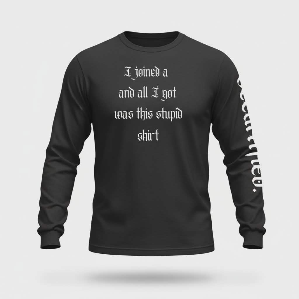 I joined a cult long sleeve