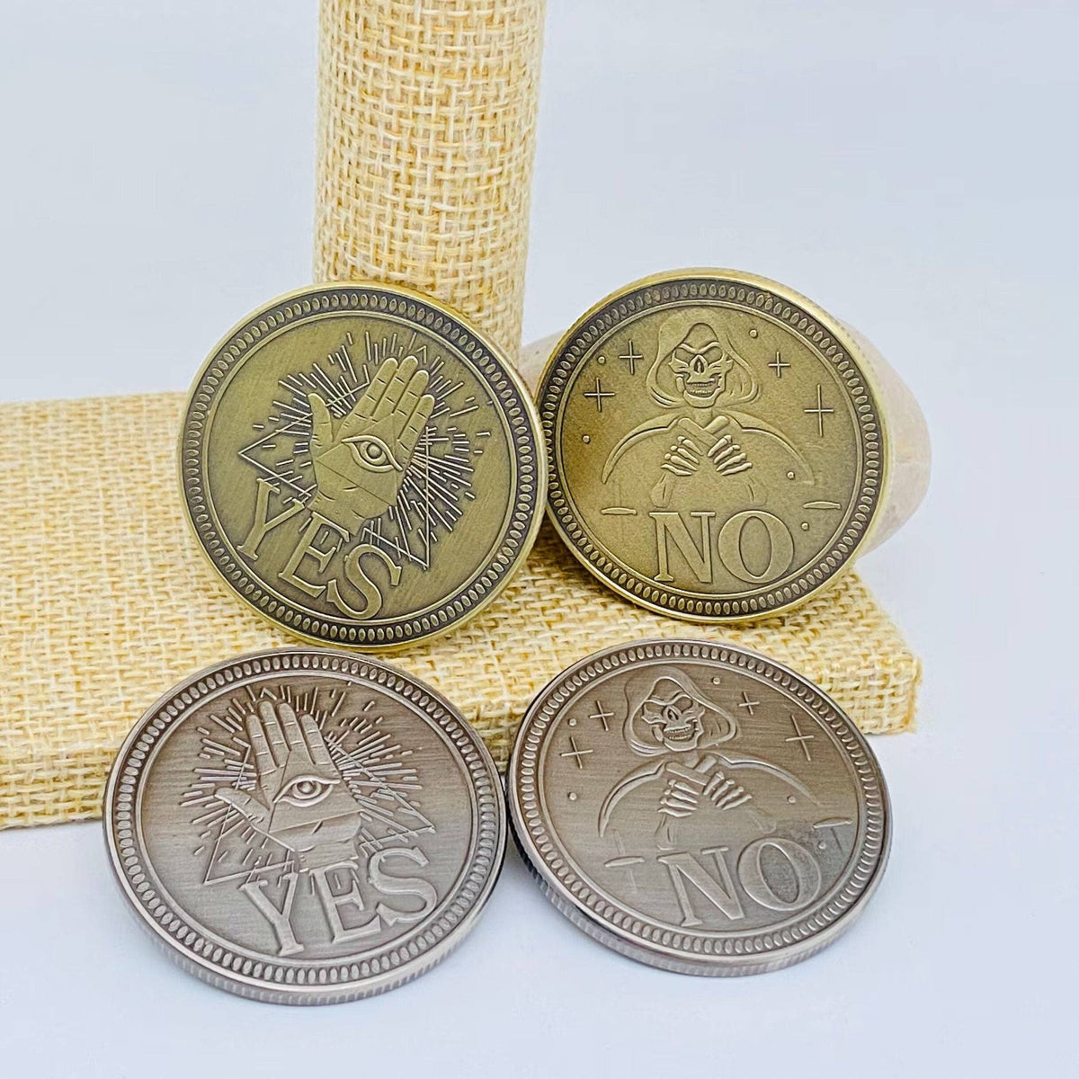Devil's Eye YES/NO Decision Coin