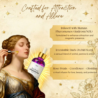 Dark Orchid Pheromone Body Oil - Orchid Jasmine 4oz