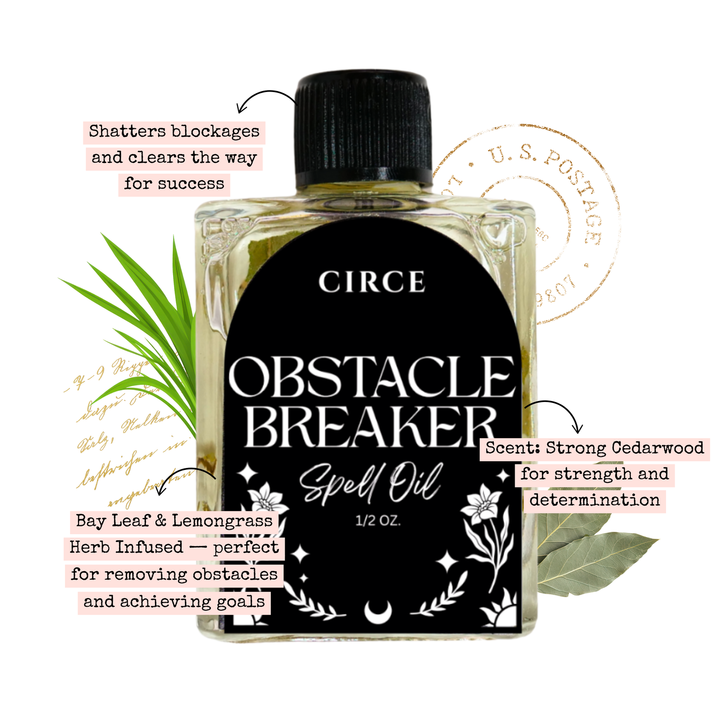 Obstacle Breaker Spell Oil (1/2 oz) – Block Removal Oil