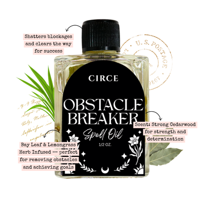 Obstacle Breaker Spell Oil (1/2 oz) – Block Removal Oil