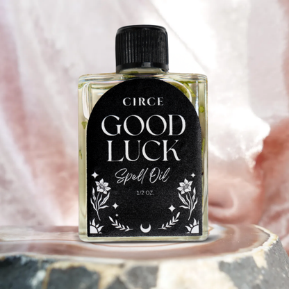 Good Luck Spell Oil – 1/2 oz Prosperity & Good Fortune Oil