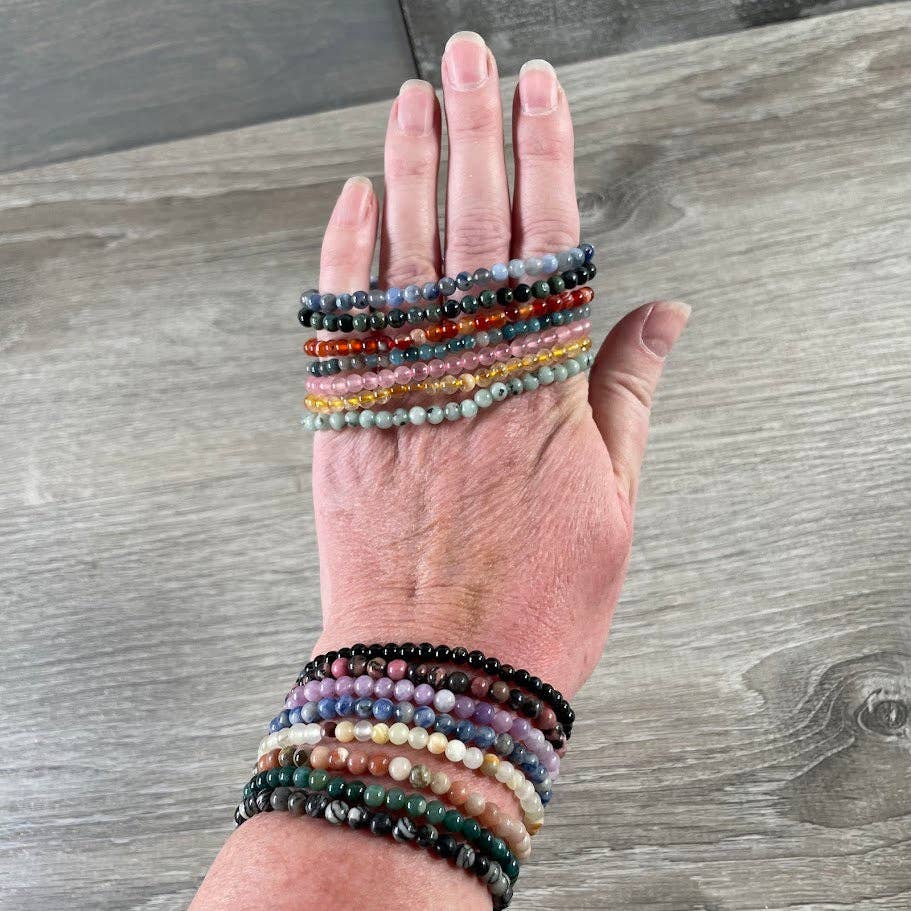 4mm Gemstone Bracelets
