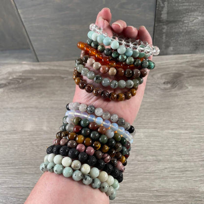 8mm Gemston Bracelets