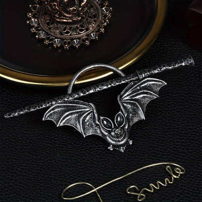 Women Fashion Vintage Gothic Bat Hairpin