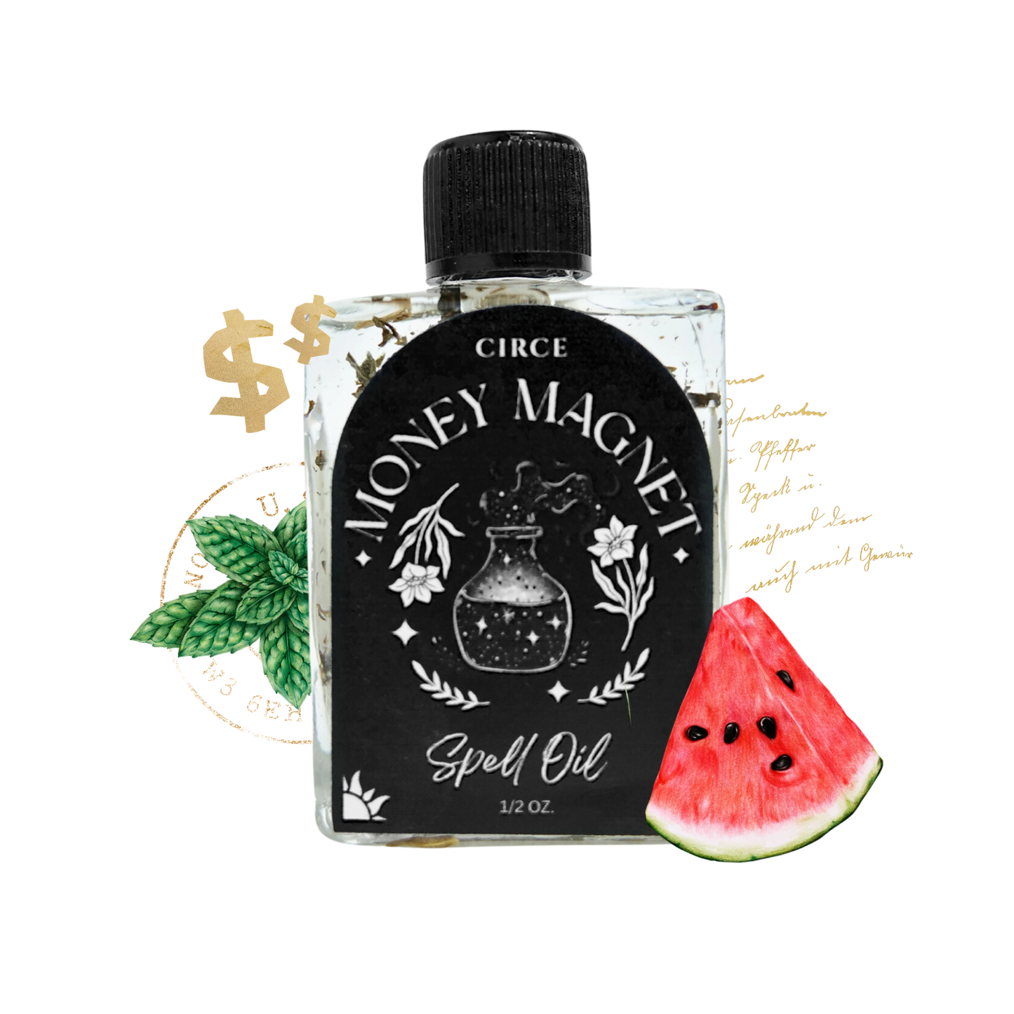 Money Magnet Spell Oil – 1/2 oz Prosperity & Abundance Oil
