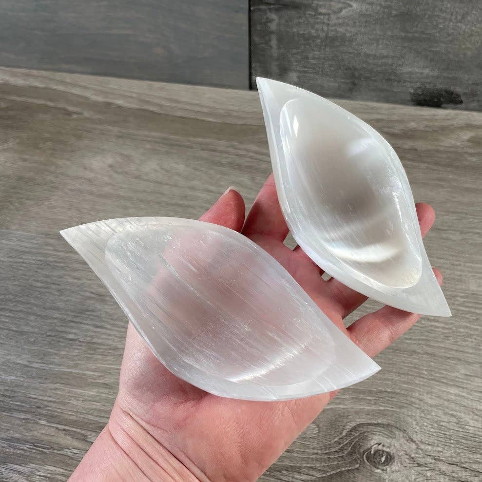 Selenite Bowls – Assorted Shapes & Sizes | Crystal Charging Bowls