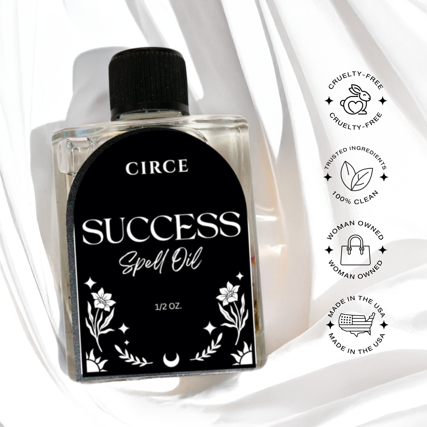 Success Spell Oil – 1/2 oz Prosperity & Career Ritual Oil