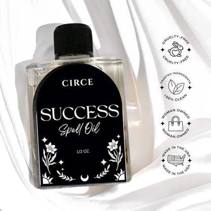 Success Spell Oil – 1/2 oz Prosperity & Career Ritual Oil